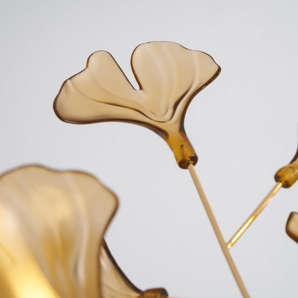Ginkgo Canopy Chandelier Leaf Linear Pendant Light