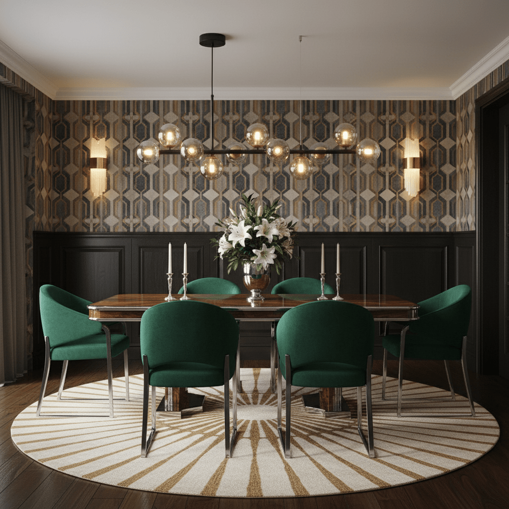Horizon Globe Chandelier Linear Multi-Light Fixture