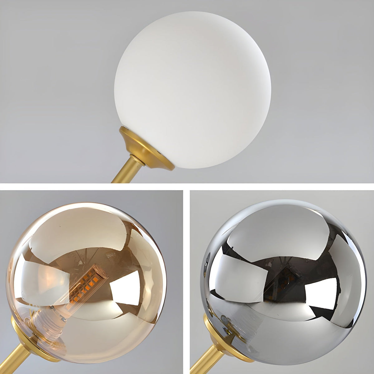 Horizon Globe Chandelier Linear Multi-Light Fixture