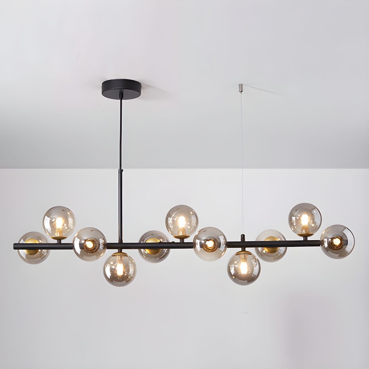 Horizon Globe Chandelier Linear Multi-Light Fixture