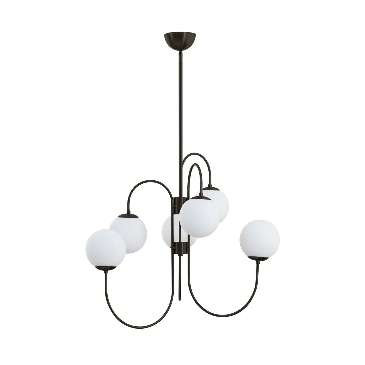 Halo Globe Chandelier Ring Frame Ceiling Light