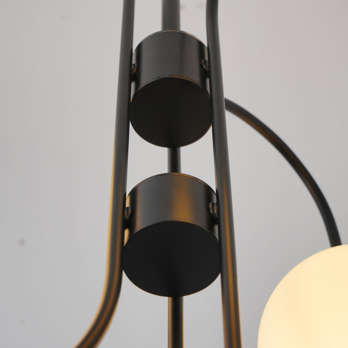 Halo Globe Chandelier Ring Frame Ceiling Light