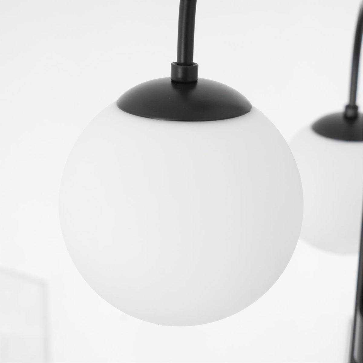 Halo Globe Chandelier Ring Frame Ceiling Light