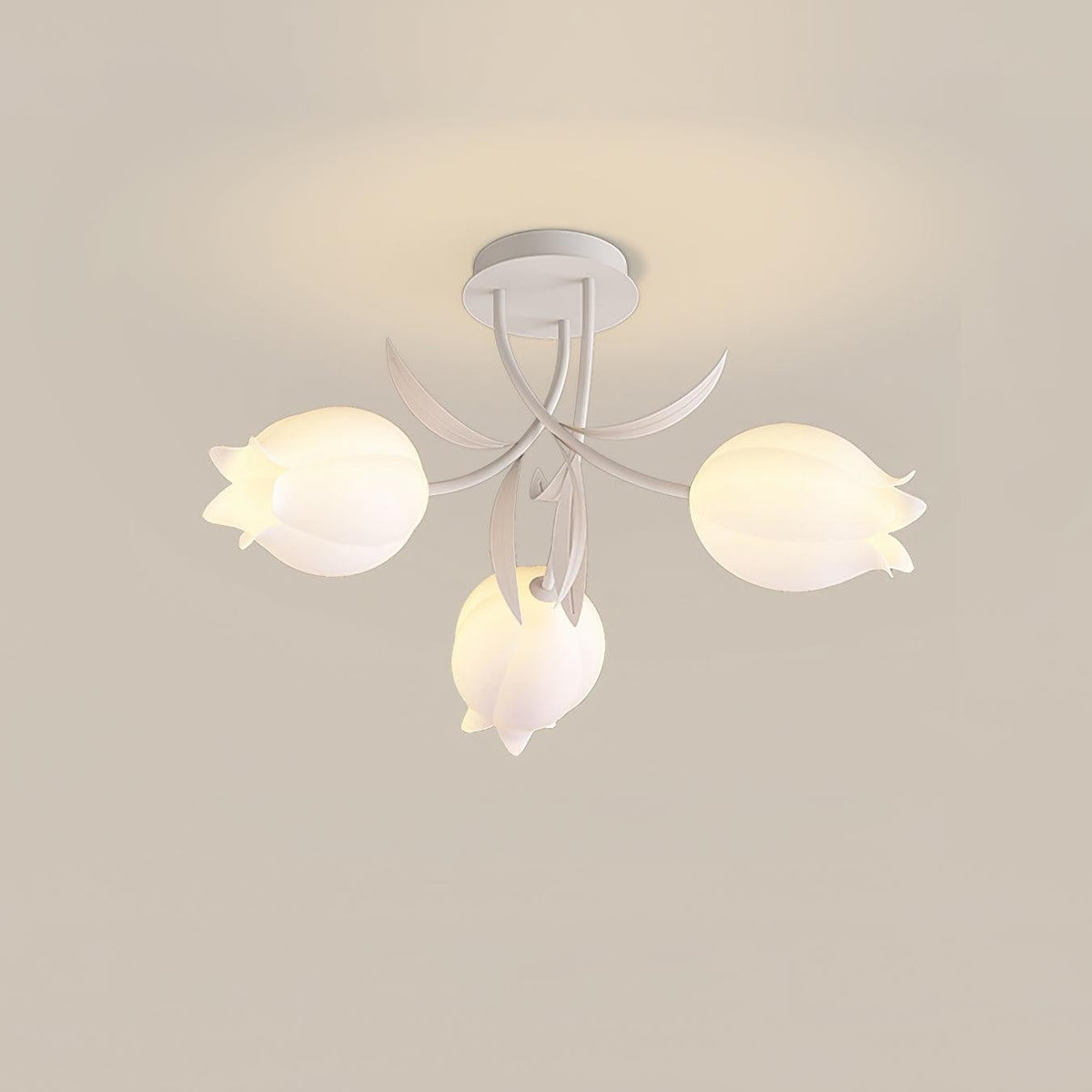 Cascade Cluster Chandelier Multi-Head Acrylic Ceiling Light