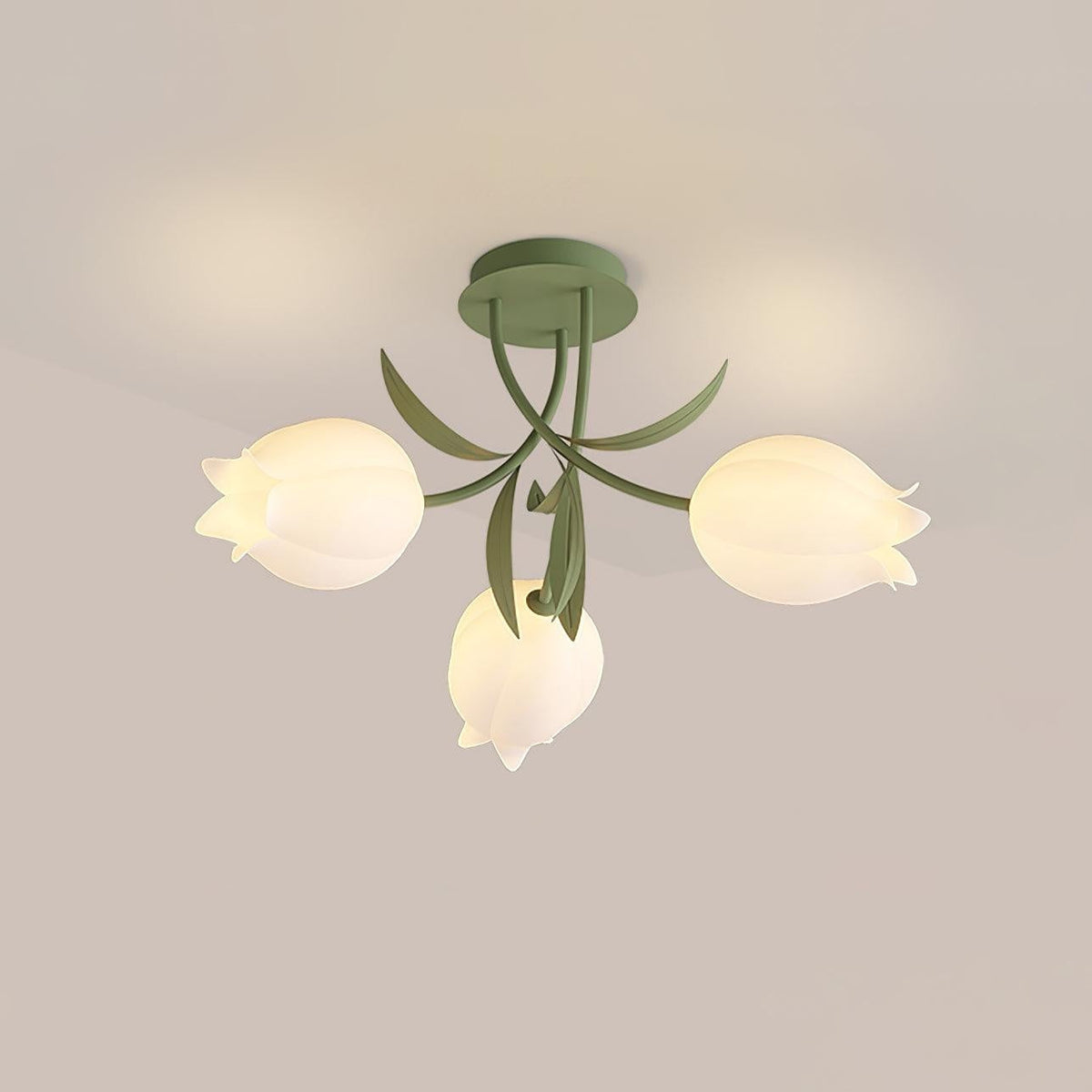 Cascade Cluster Chandelier Multi-Head Acrylic Ceiling Light