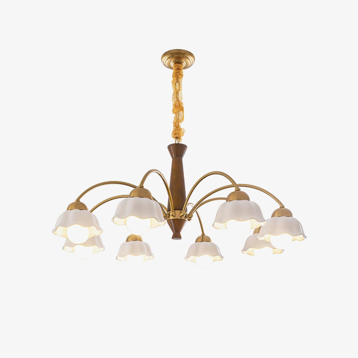 Artisan Branch Chandelier Multi-Arm Sculptural Ceiling Light
