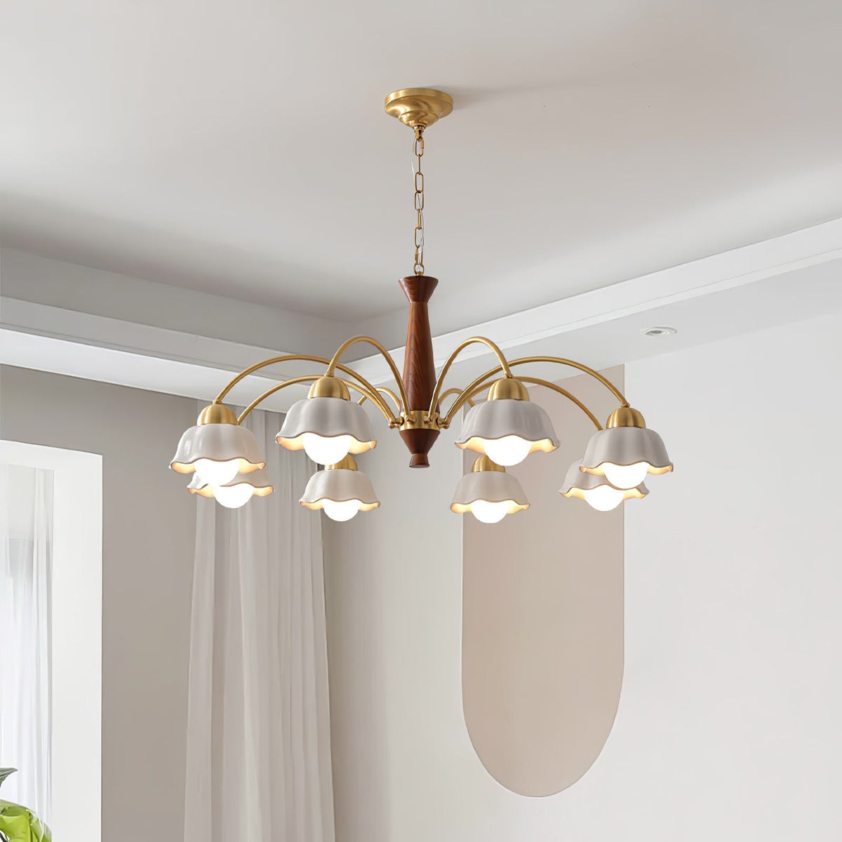 Artisan Branch Chandelier Multi-Arm Sculptural Ceiling Light