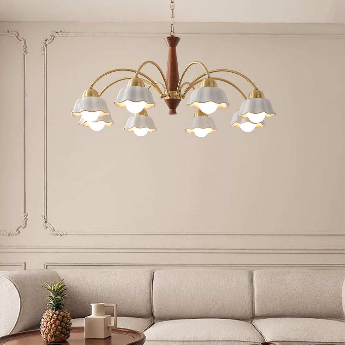 Artisan Branch Chandelier Multi-Arm Sculptural Ceiling Light