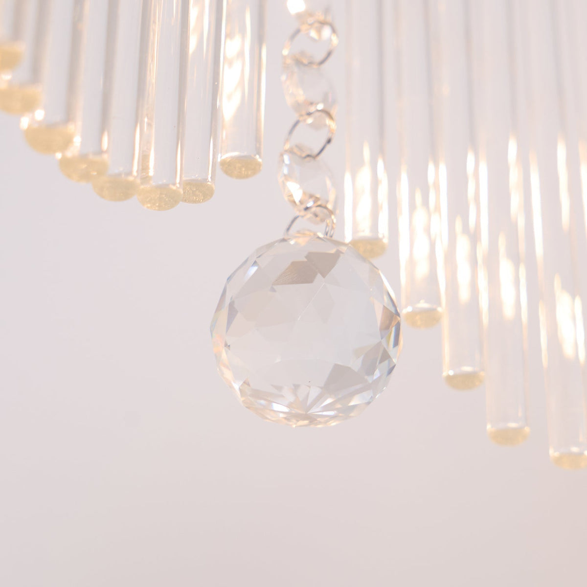 Cascading Crystal Chandelier Tiered Staircase Pendant