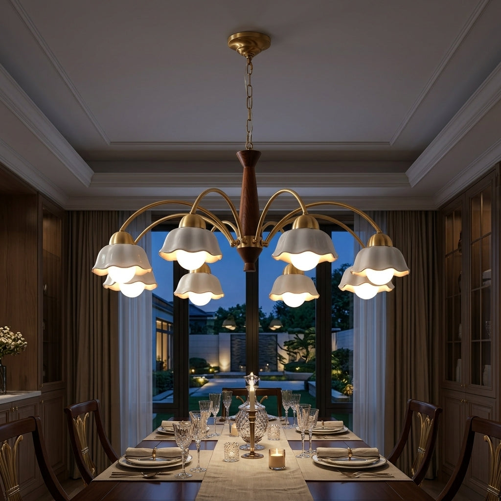 Artisan Branch Chandelier Multi-Arm Sculptural Ceiling Light